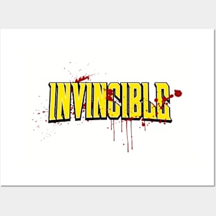 Invincible Blood Spatter Posters and Art